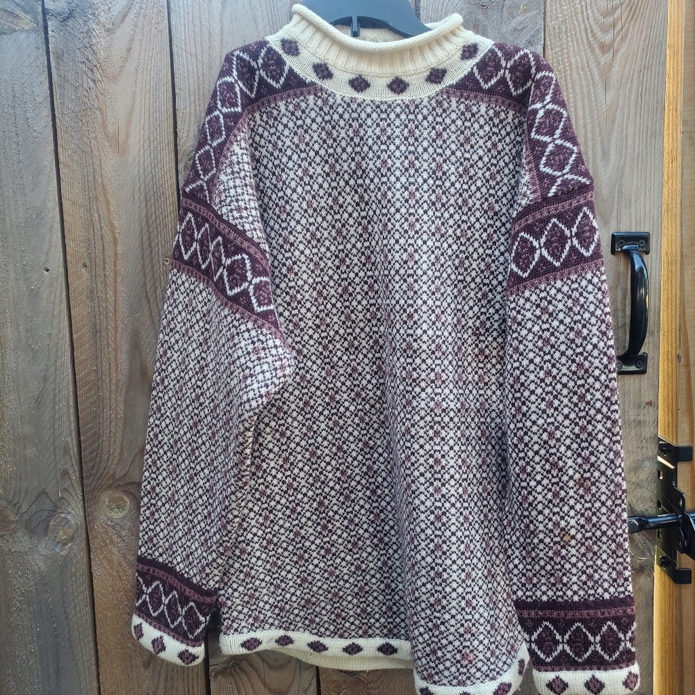 Meister Vintage 100% New Wool Sweater Women's Size Large EUC